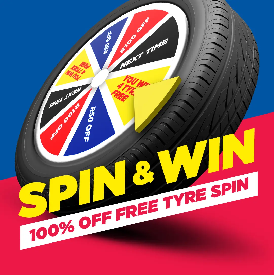 Spin to Win 100% Off Free Tyre Spin